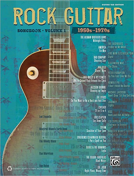 The Rock Guitar Songbook, Vol 1: 1950s - 1970s (Guitar TAB)