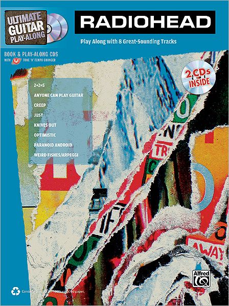 Ultimate Guitar Play-Along Radiohead: Authentic Guitar TAB, Book & 2 Enhanced CDs