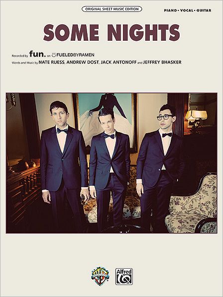 Some Nights: Piano/Vocal/Guitar, Sheet