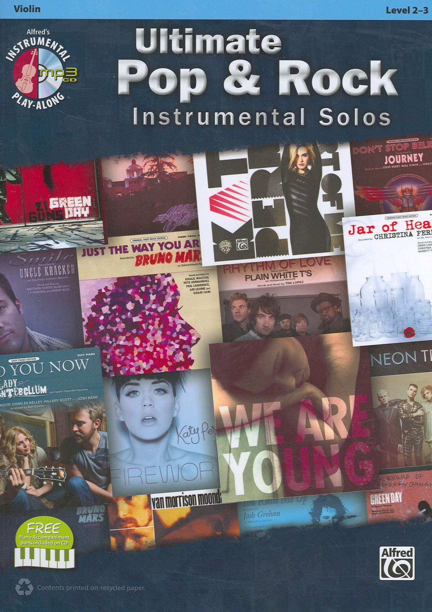 Ultimate Pop Instrumental Solos for Strings: Violin, Book & CD