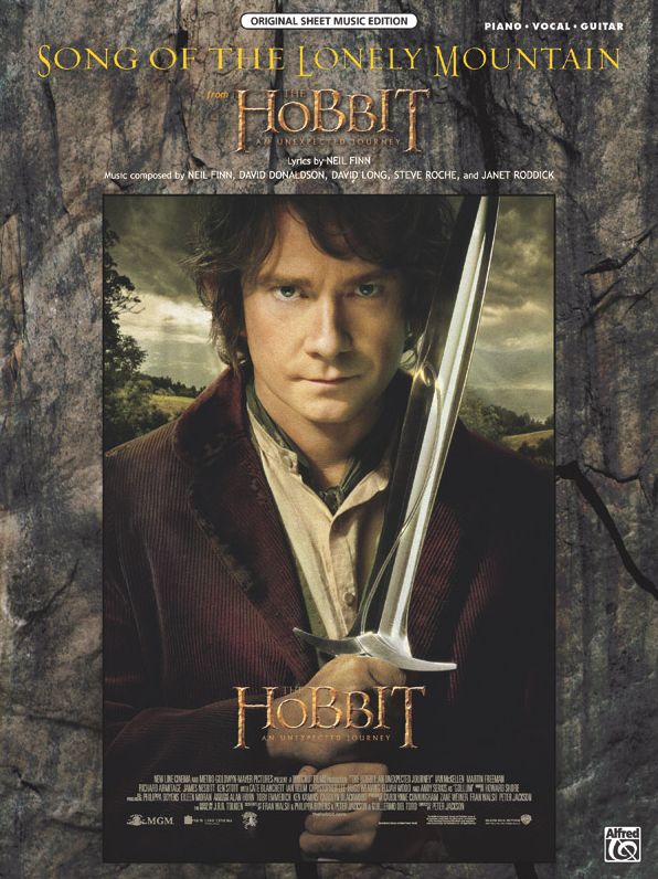 Song of the Lonely Mountain (from The Hobbit: An Unexpected Journey): Piano/Vocal/Guitar, Sheet