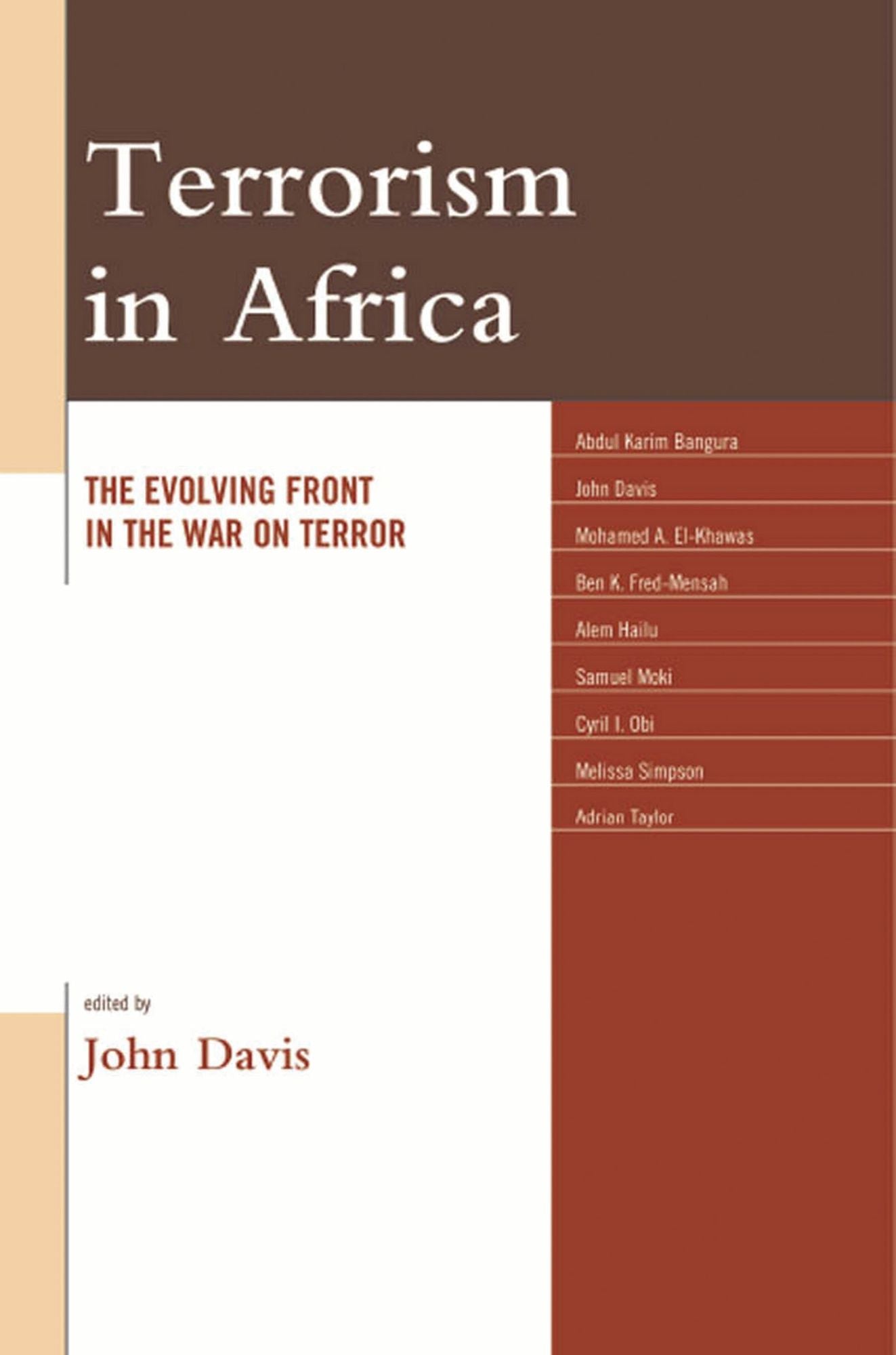 Terrorism in Africa: The Evolving Front in the War on Terror
