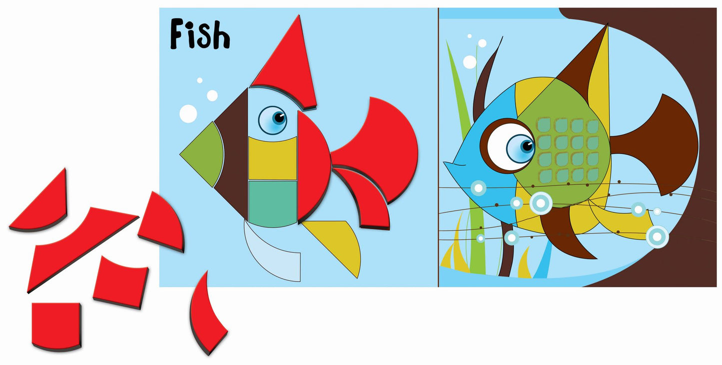 Stick to it Pets: A Magnetic Puzzle Book