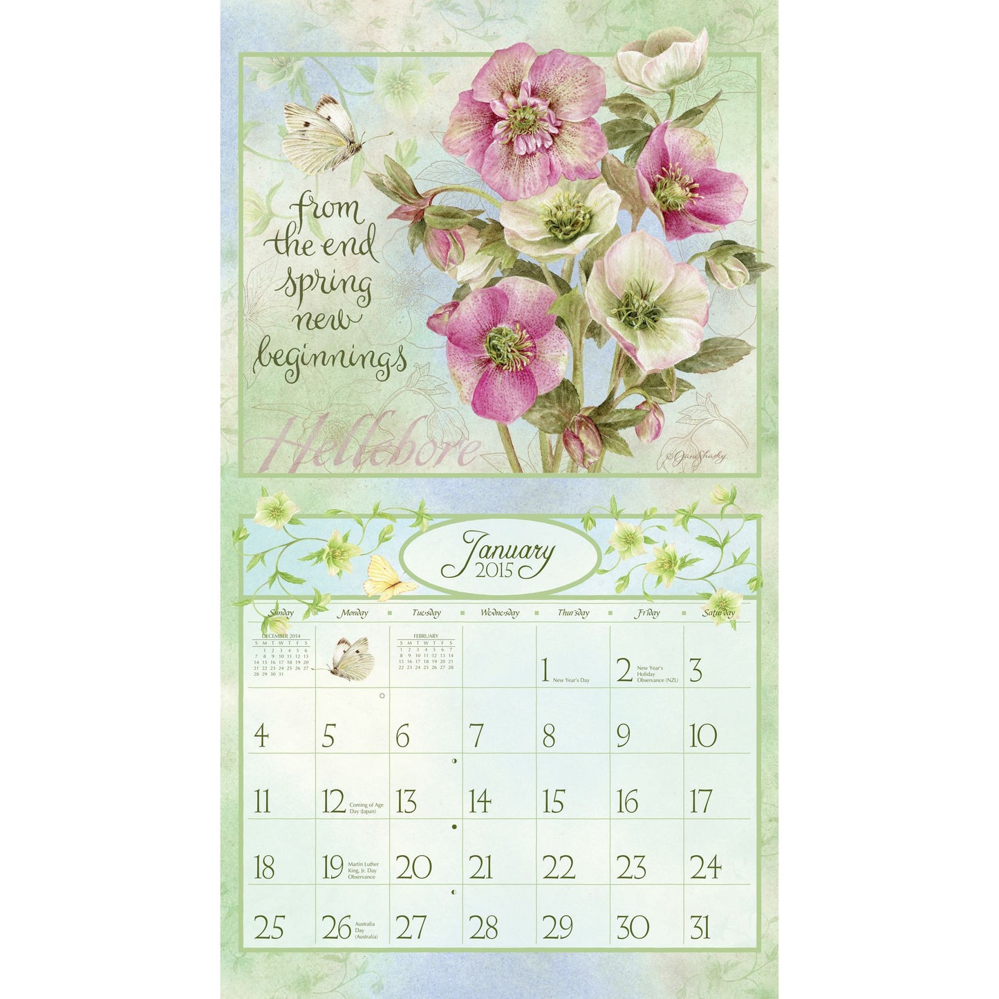 The Lang Botanical Inspiration Calendar