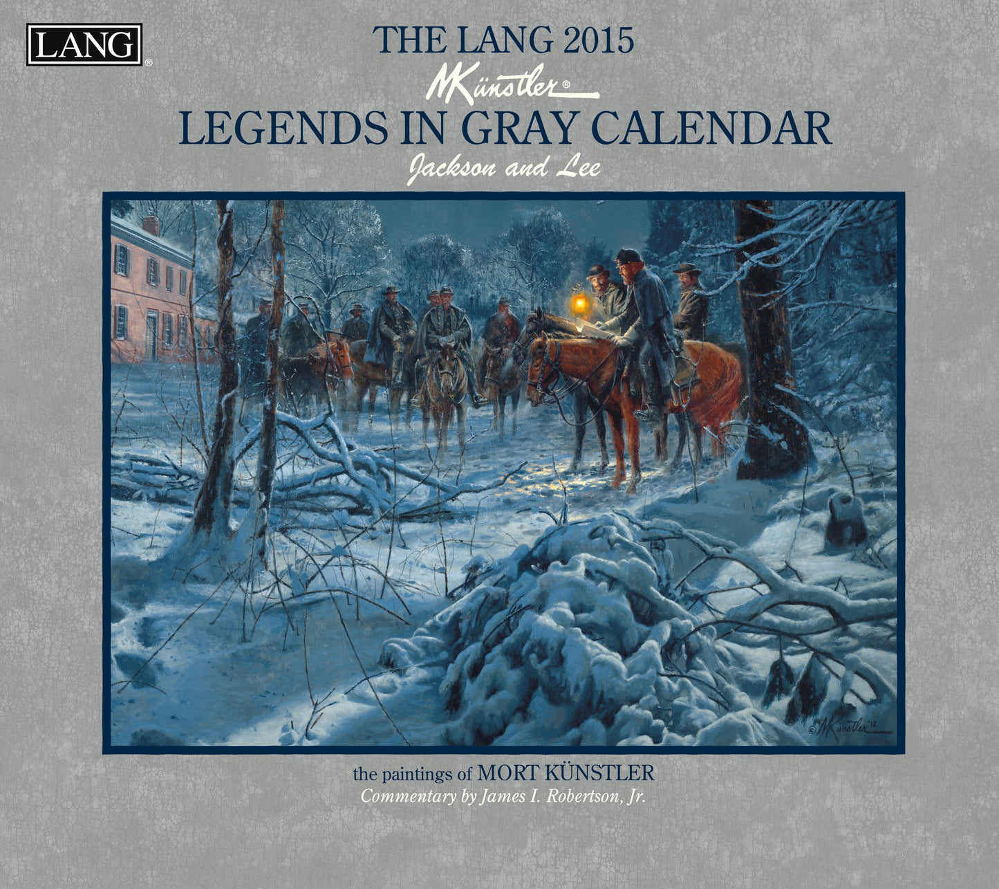 The Lang Legends in Gray Calendar: Jackson and Lee
