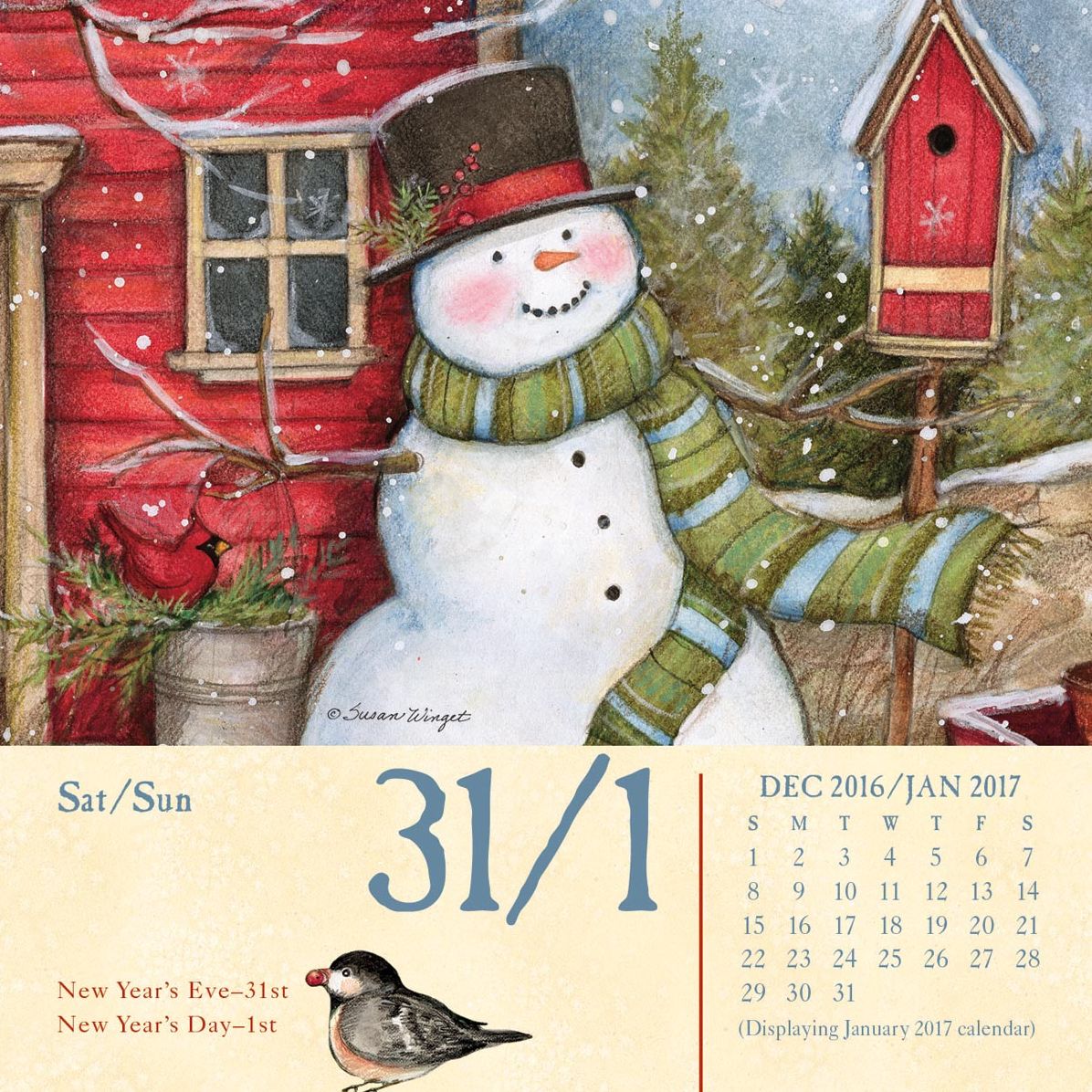 2017 Box Calendar Heart & Home