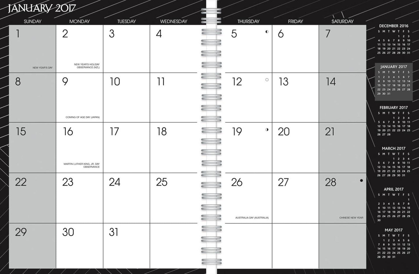 2017 Deluxe Planner Office - BN