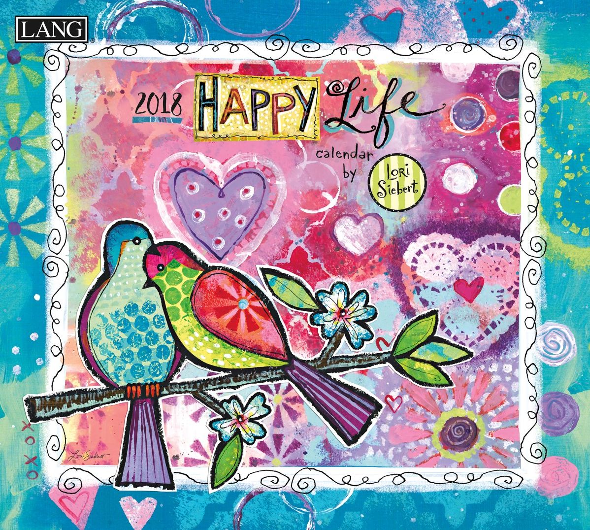 2018 HAPPY LIFE WALL CALENDAR