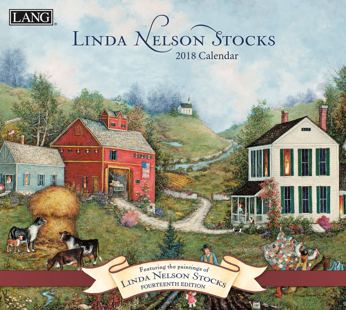 2018 LINDA NELSON STOCKS WALL CALENDAR