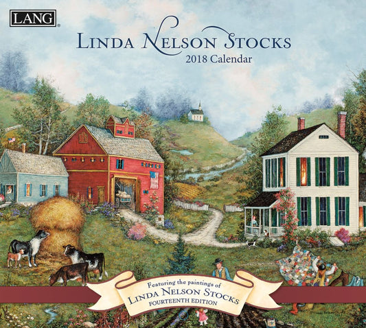 2018 LINDA NELSON STOCKS WALL CALENDAR