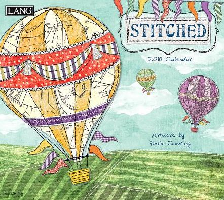 2018 STITCHED WALL CALENDAR