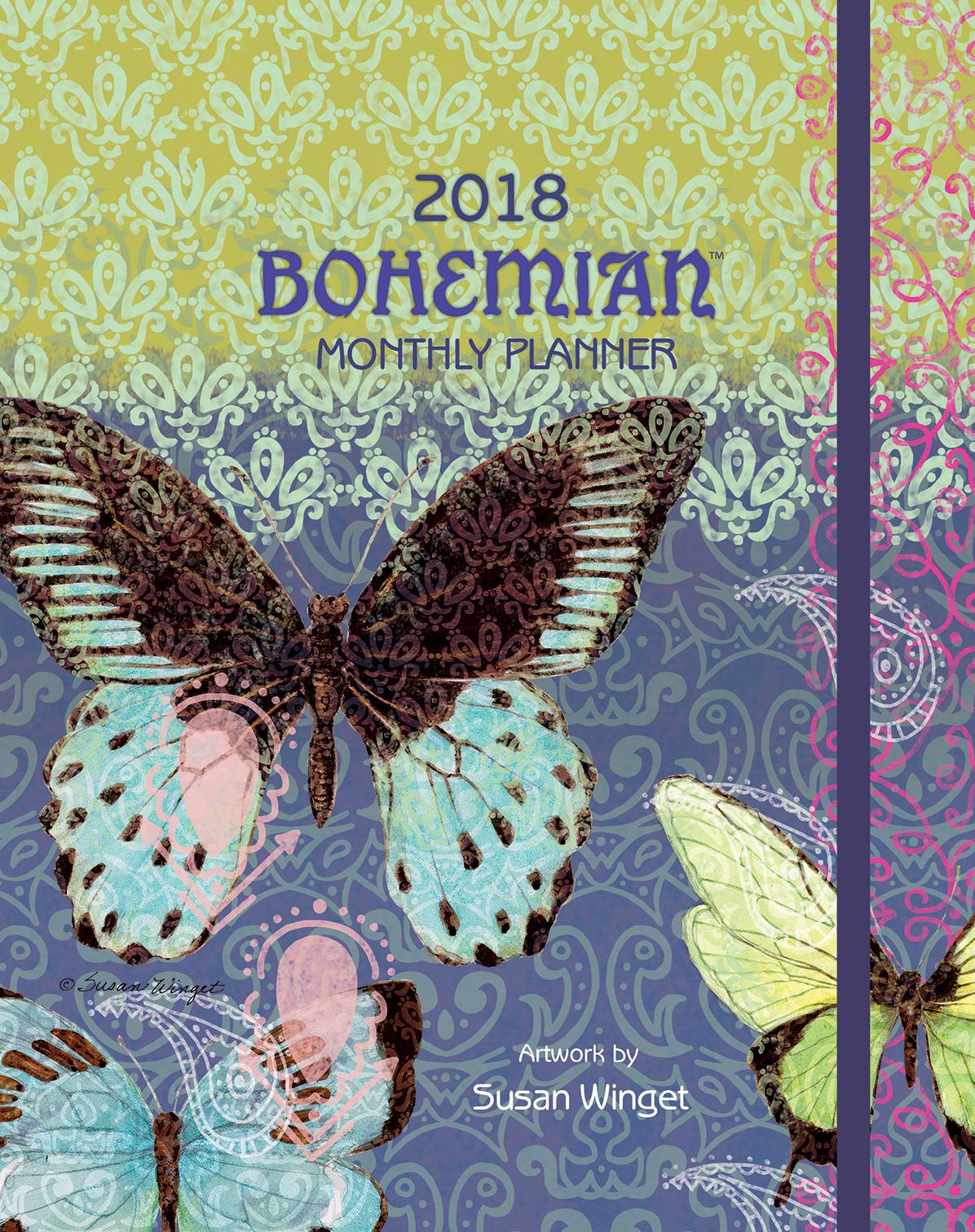 2018 BOHEMIAN MONTHLY PLANNER - CUSTOM
