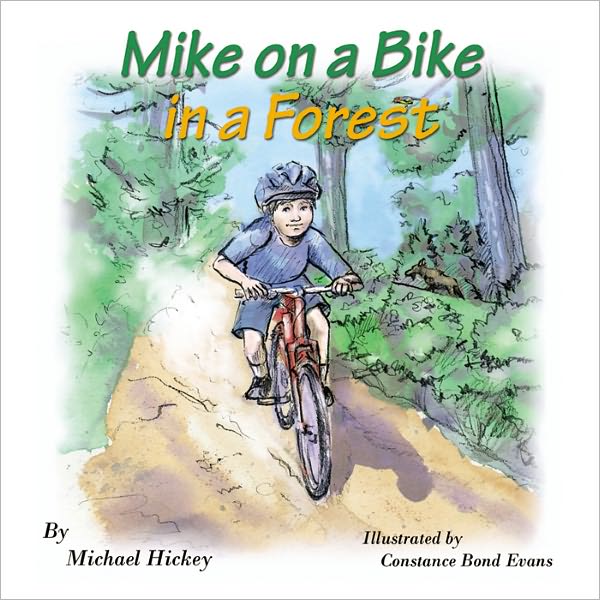 Mike On A Bike In A Forest