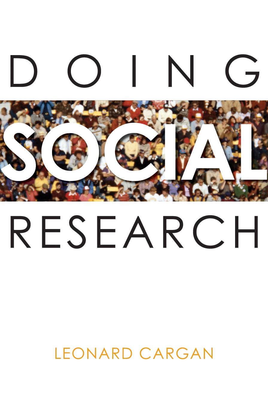 Doing Social Research