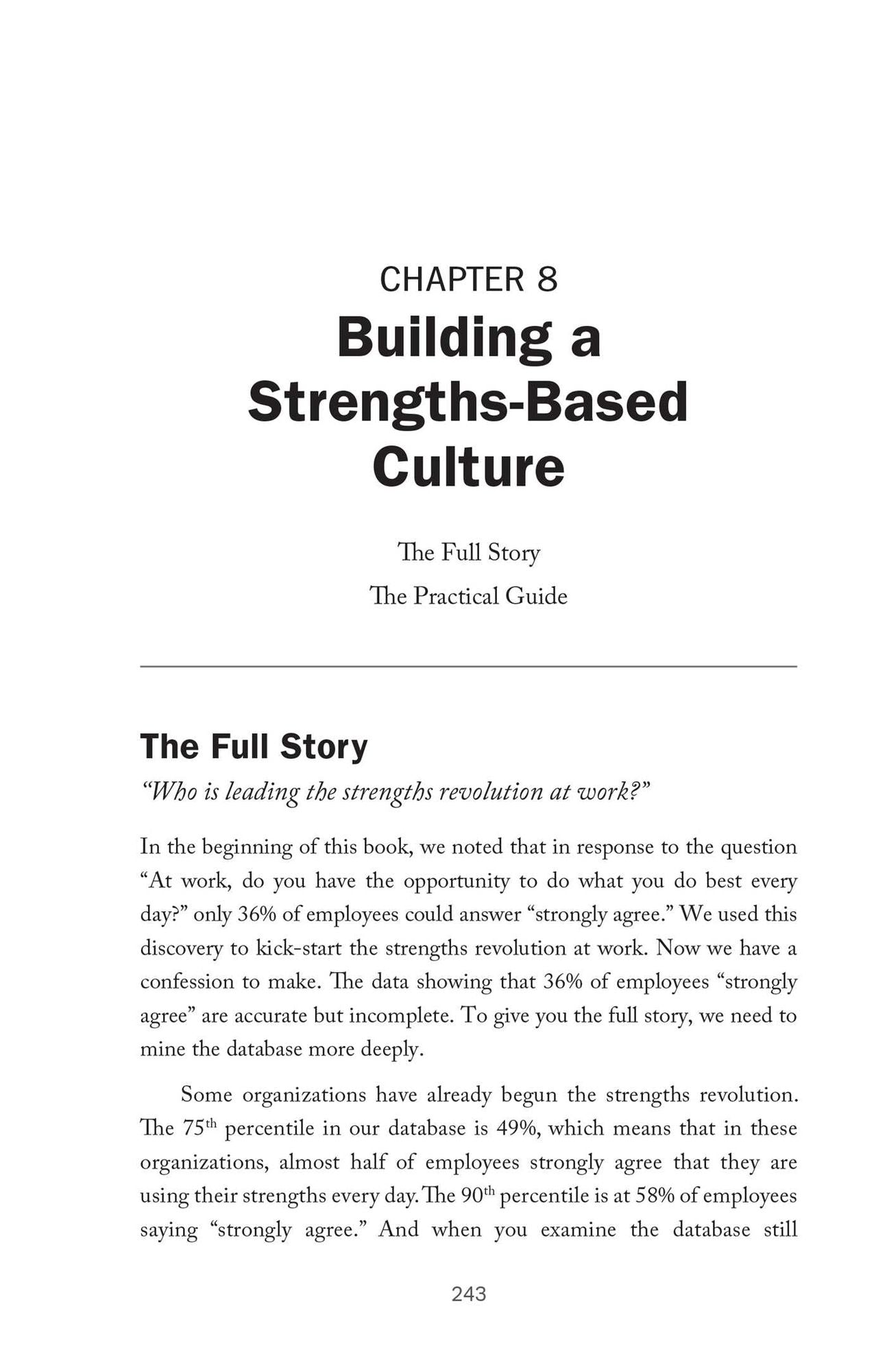 Now, Discover Your Strengths