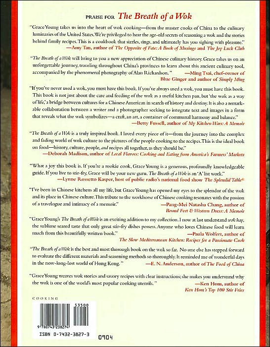 Breath of a Wok: Unlocking the Spirit of Chinese Wok Cooking Through Recipes and Lore
