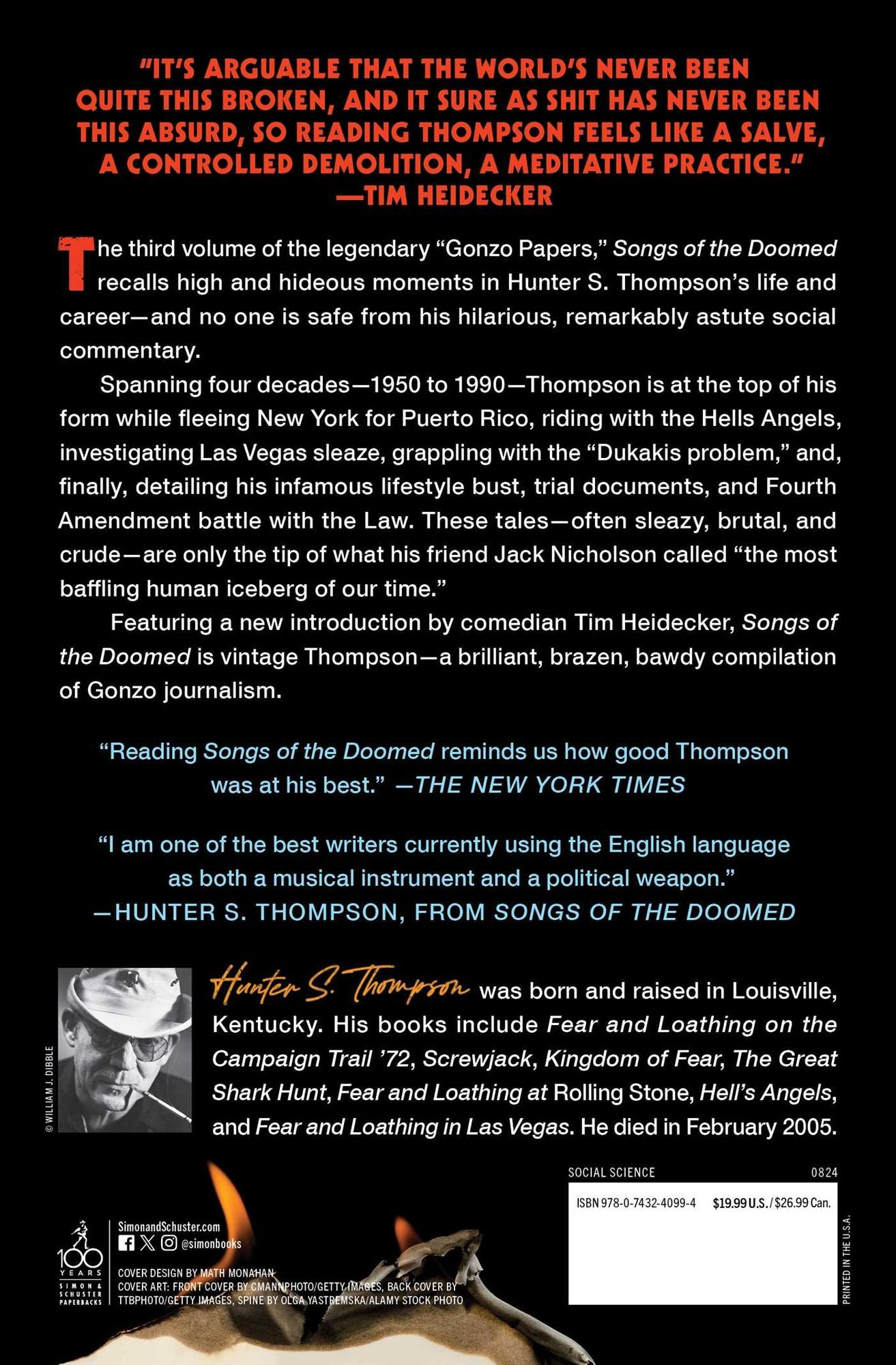 Songs of the Doomed: More Notes on the Death of the American Dream