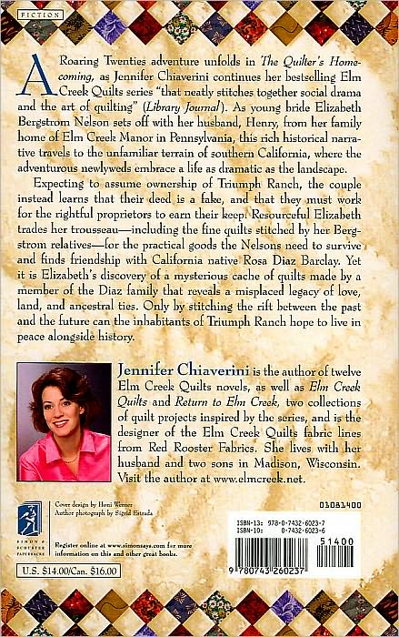 The Quilter's Homecoming (Elm Creek Quilts Series #10)
