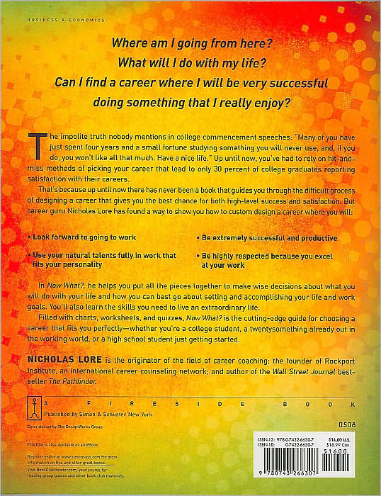 Now What?: The Young Person's Guide to Choosing the Perfect Career