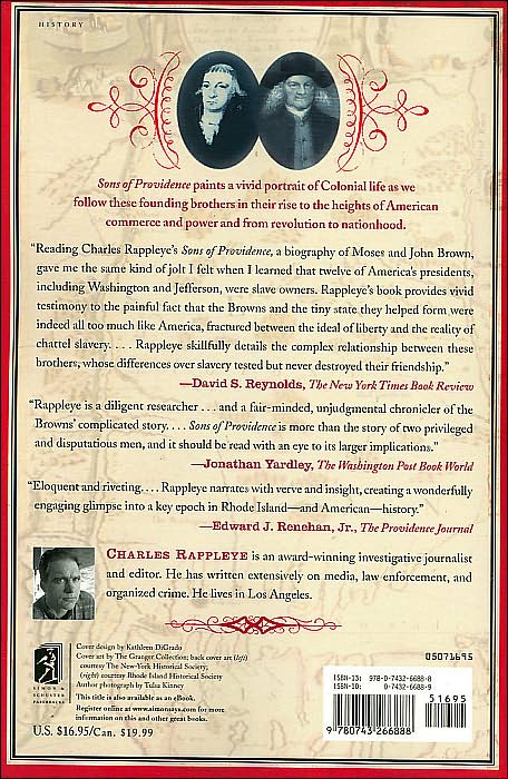 Sons of Providence: The Brown Brothers, the Slave Trade, and the American Revolution