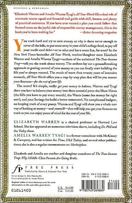 All Your Worth: The Ultimate Lifetime Money Plan