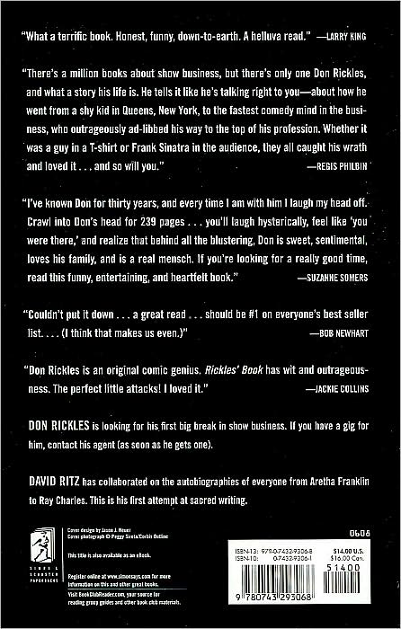 Rickles' Book: A Memoir