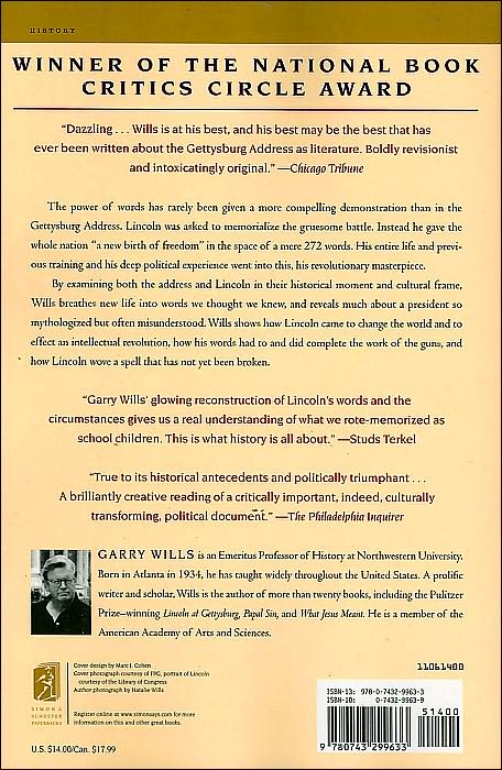 Lincoln at Gettysburg: The Words That Remade America