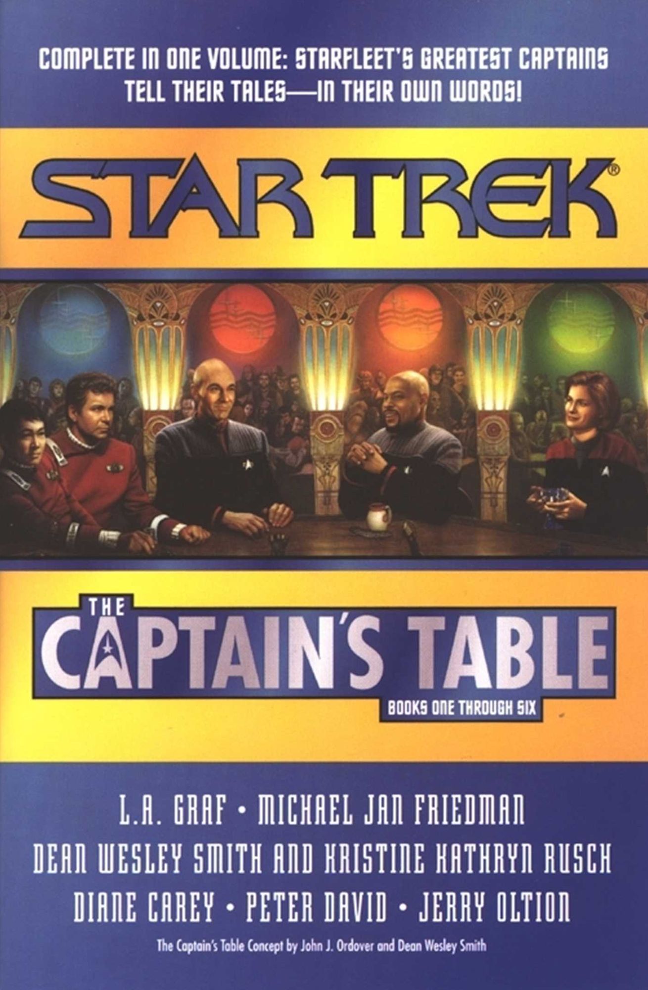 Star Trek The Captain's Table: Books One through Six