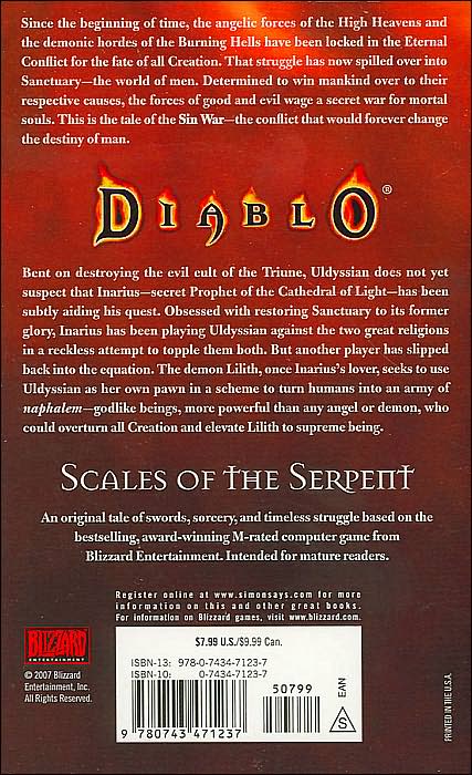 Scales of the Serpent (The Sin War Trilogy #2) (Diablo Series)