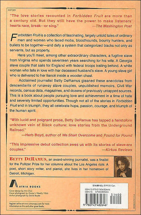 Forbidden Fruit: Love Stories from the Underground Railroad