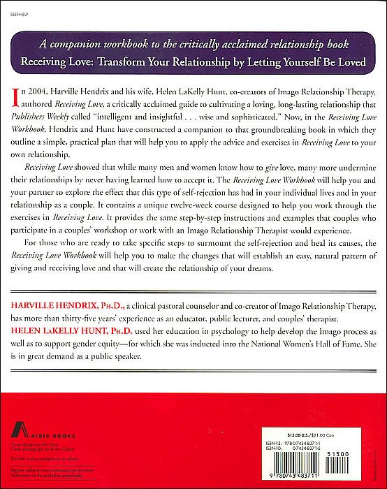 Receiving Love Workbook: A Unique Twelve-Week Course for Couples and Singles
