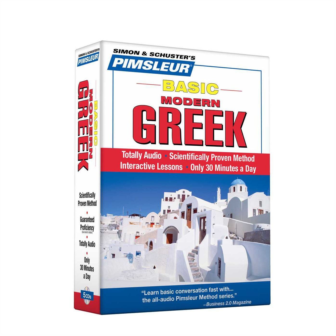 Pimsleur Greek (Modern) Basic Course - Level 1 Lessons 1-10 CD: Learn to Speak and Understand Modern Greek with Pimsleur Language Programs