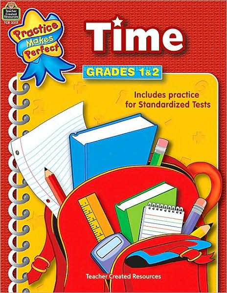 Time, Grades 1-2 (Practice Makes Perfect Series)