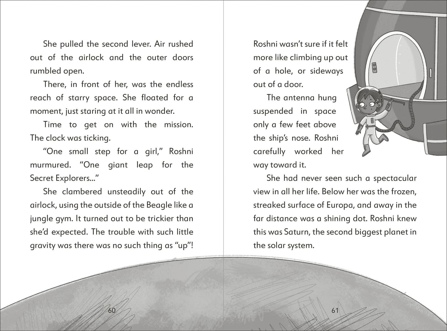 The Secret Explorers and the Comet Collision