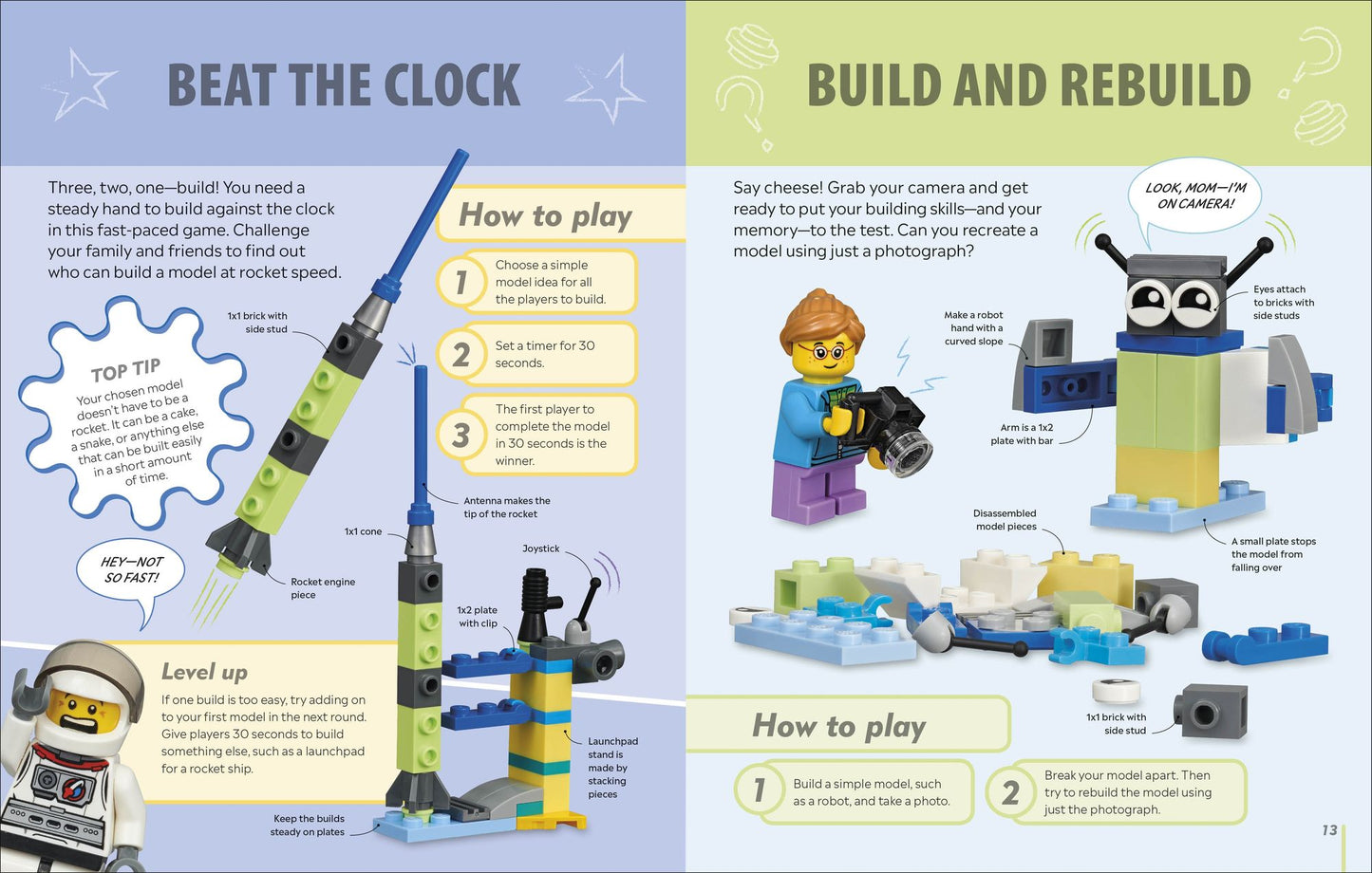 The LEGO Games Book (Library Edition): 50 Fun Brainteasers, Games, Challenges, and Puzzles!