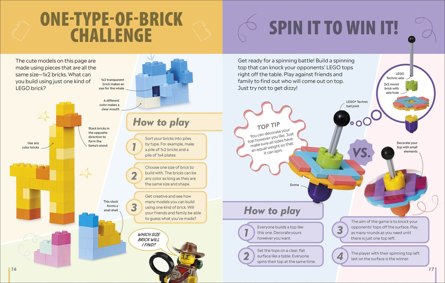 The LEGO Games Book (Library Edition): 50 Fun Brainteasers, Games, Challenges, and Puzzles!