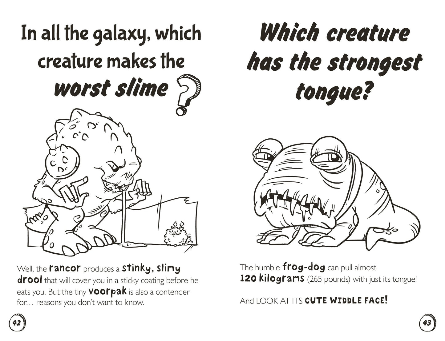 The Star Wars Book of Monsters, Ooze and Slime: (Library Edition)