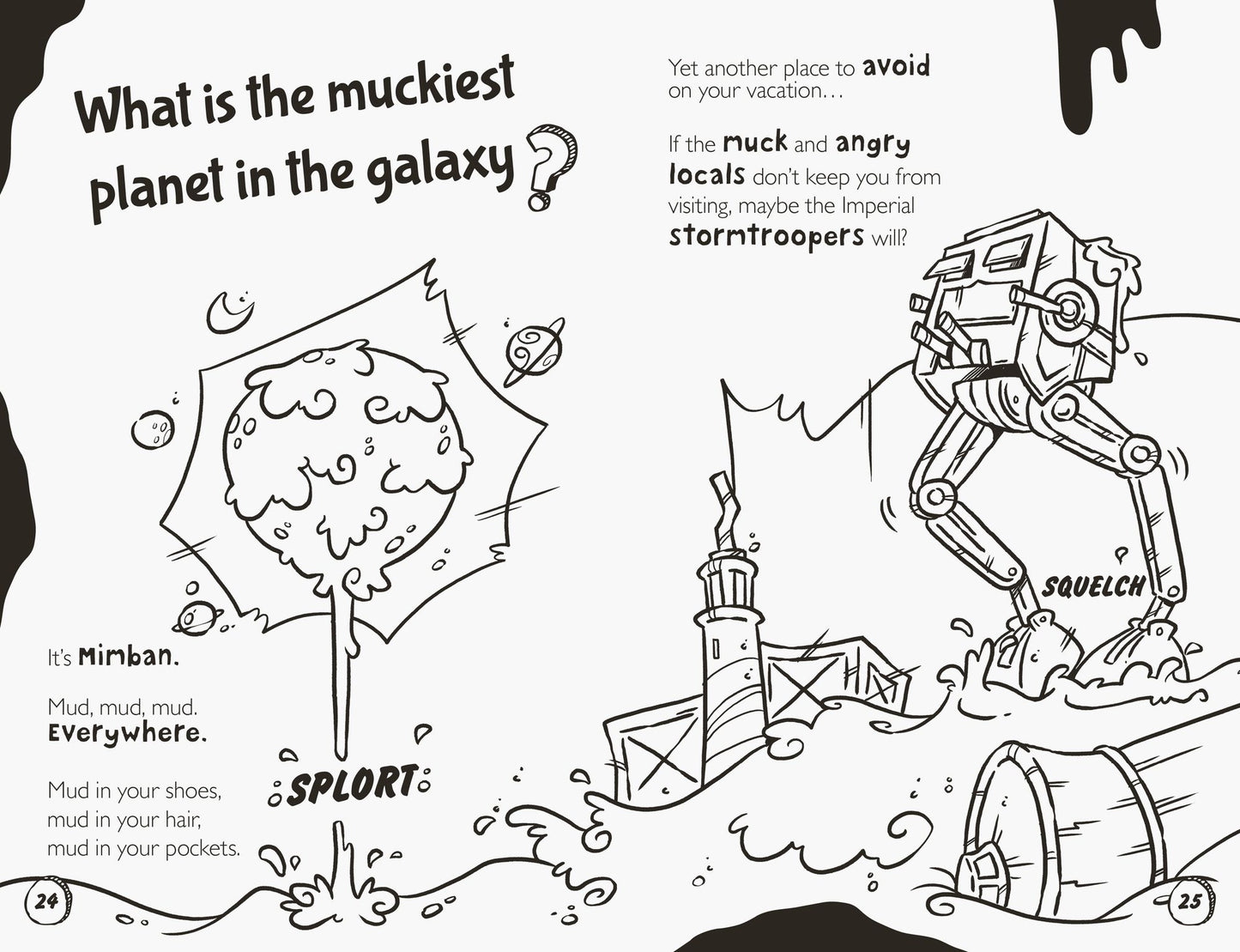 The Star Wars Book of Monsters, Ooze and Slime: (Library Edition)