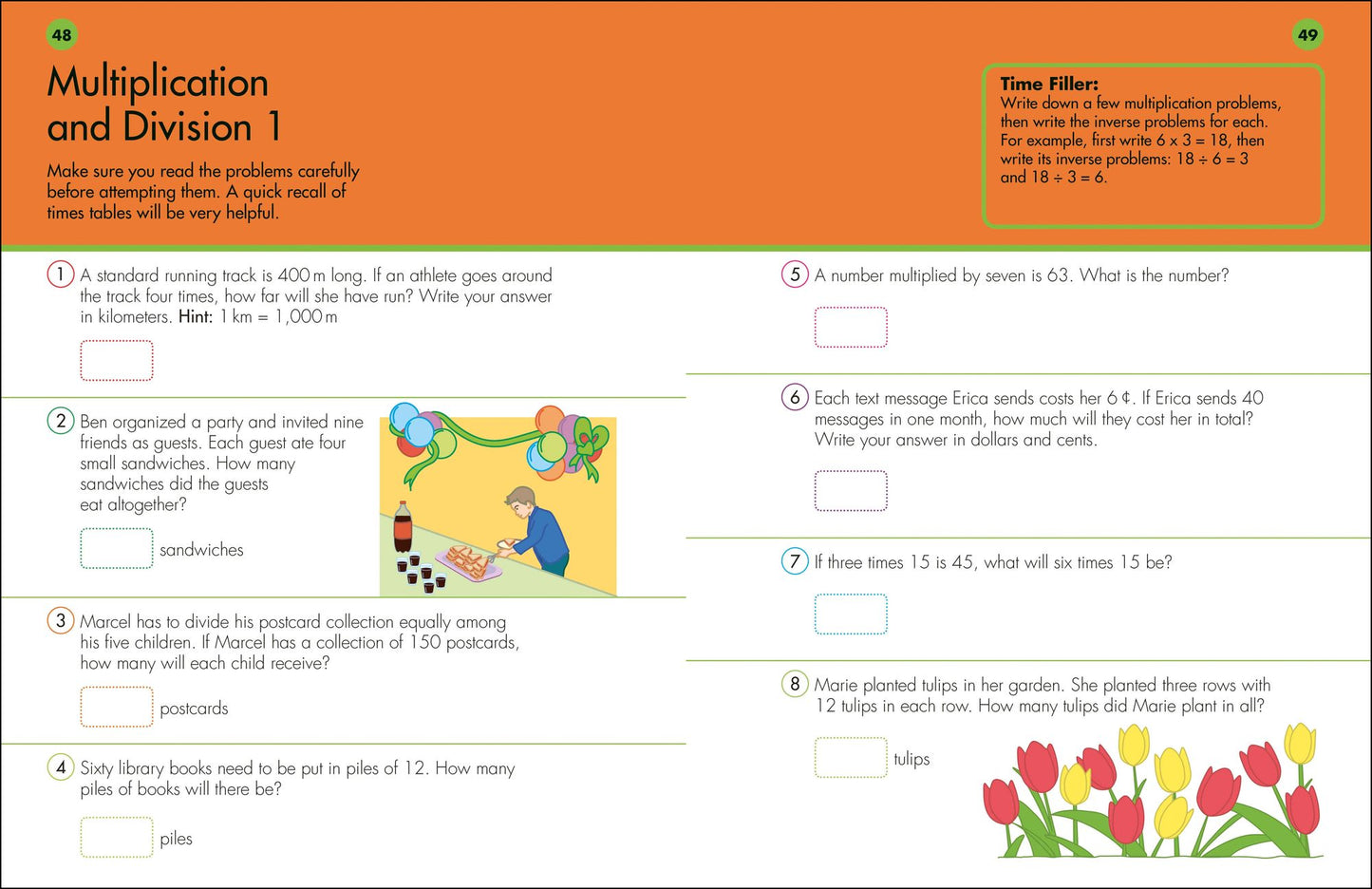 10 Minutes a Day Problem Solving, 3rd Grade