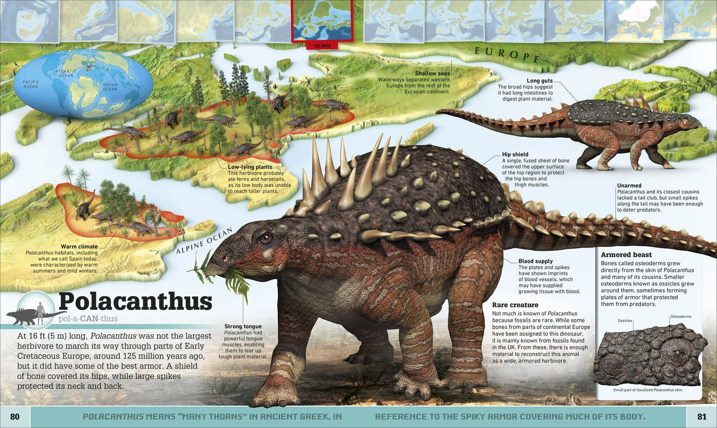 Dinosaur and Other Prehistoric Creatures Atlas: The Prehistoric World as You've Never Seen It Before