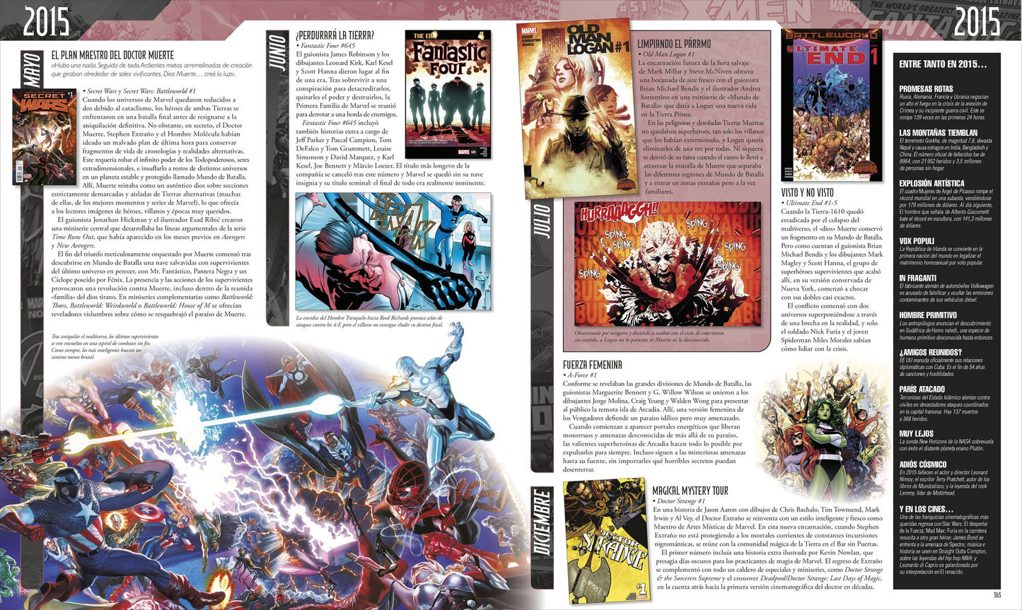 Marvel: Mundos Y Escanarios