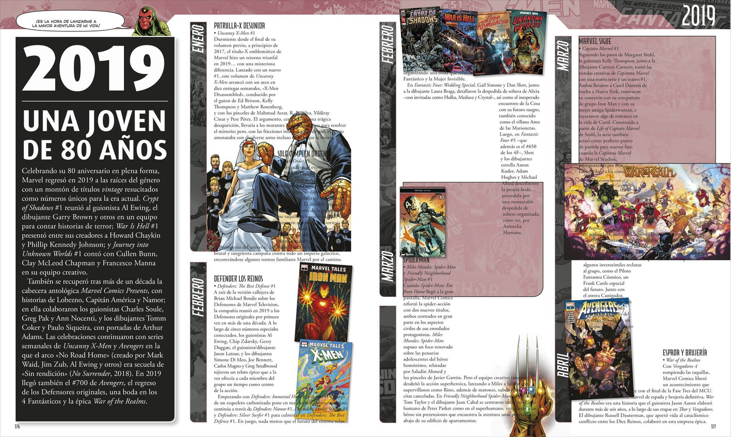 Marvel: Mundos Y Escanarios