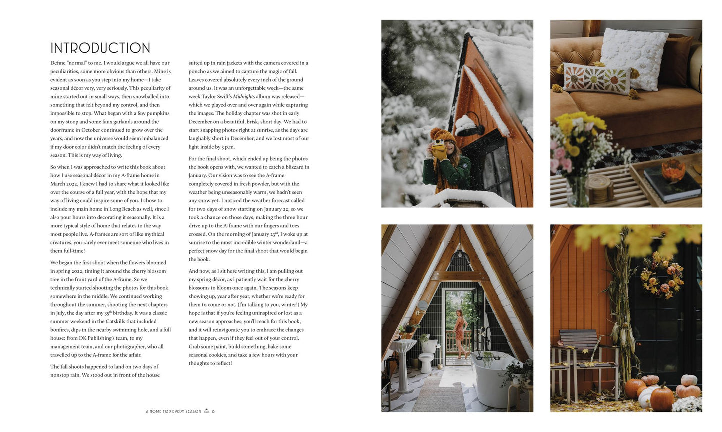 A Home for Every Season: A Month-by-Month Guide to Decorating Your Space