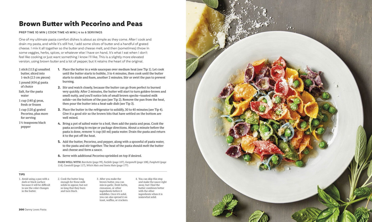 Danny Loves Pasta: 75+ fun and colorful pasta shapes, patterns, sauces, and more