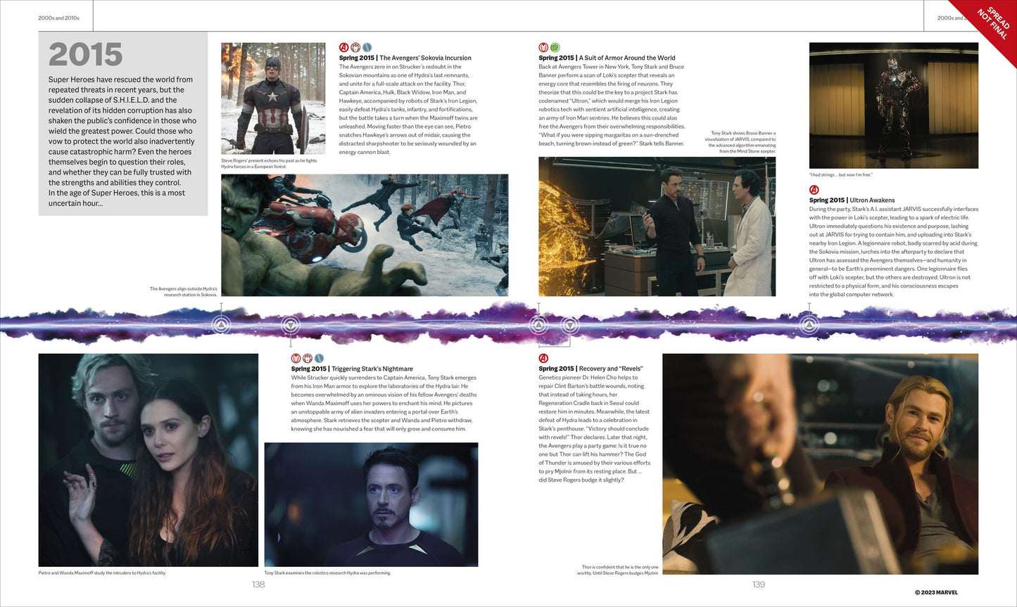Marvel Studios The Marvel Cinematic Universe An Official Timeline