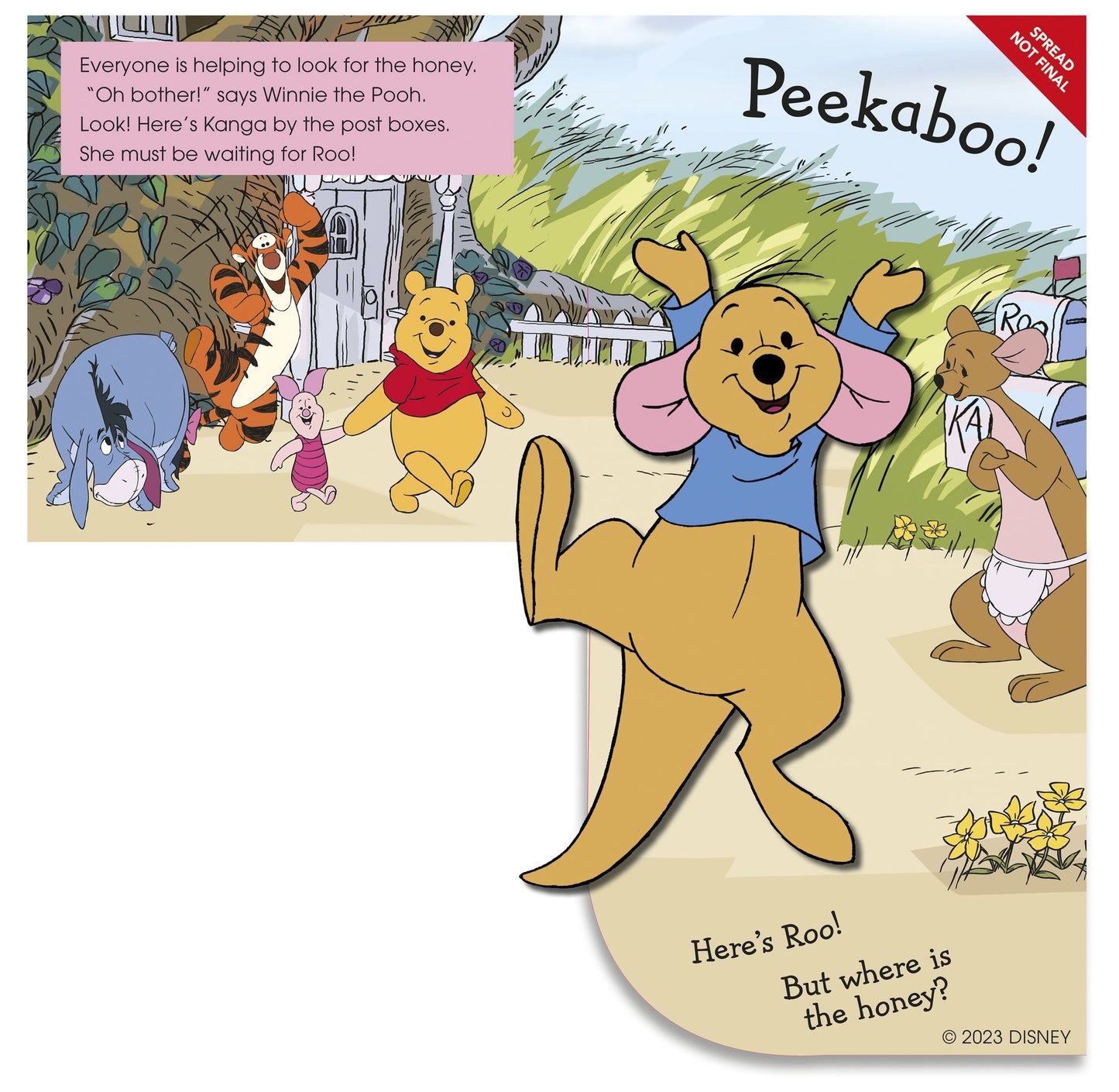 Pop-Up Peekaboo! Disney Winnie the Pooh