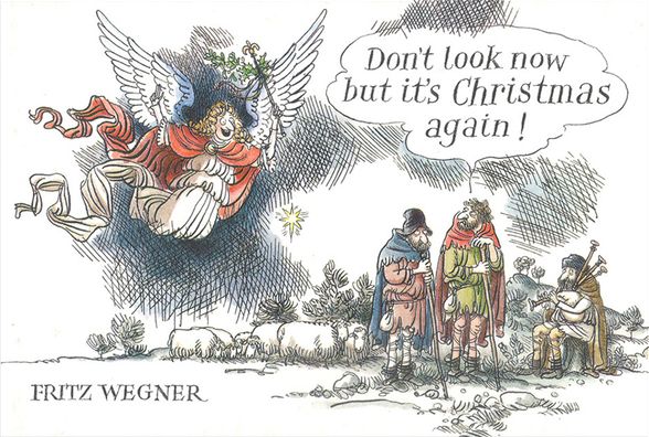 Don't Look Now, but It's Christmas Again