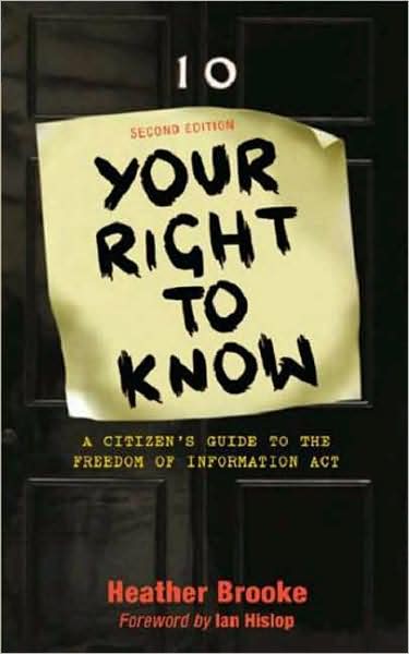 Your Right to Know: A Citizen's Guide to the Freedom of Information Act