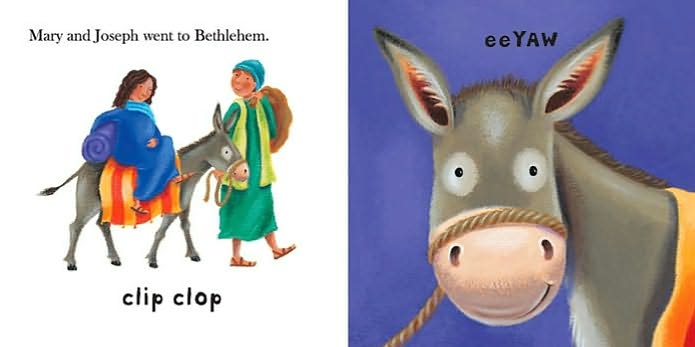 Baby Jesus and the Noisy Stable