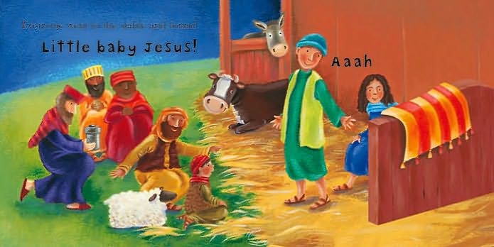 Baby Jesus and the Noisy Stable